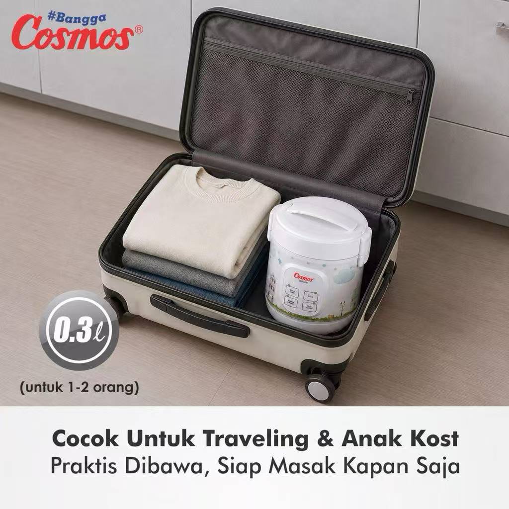 Cosmos Rice Cooker Mini Digital 4in1 CRJ-1031 - 0.3 L