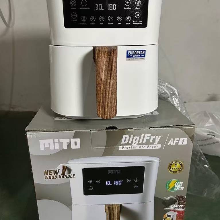 Mito Air Fryer Digital AF1 WOOD SERIES Kapasitas 4 Liter 650 Watt