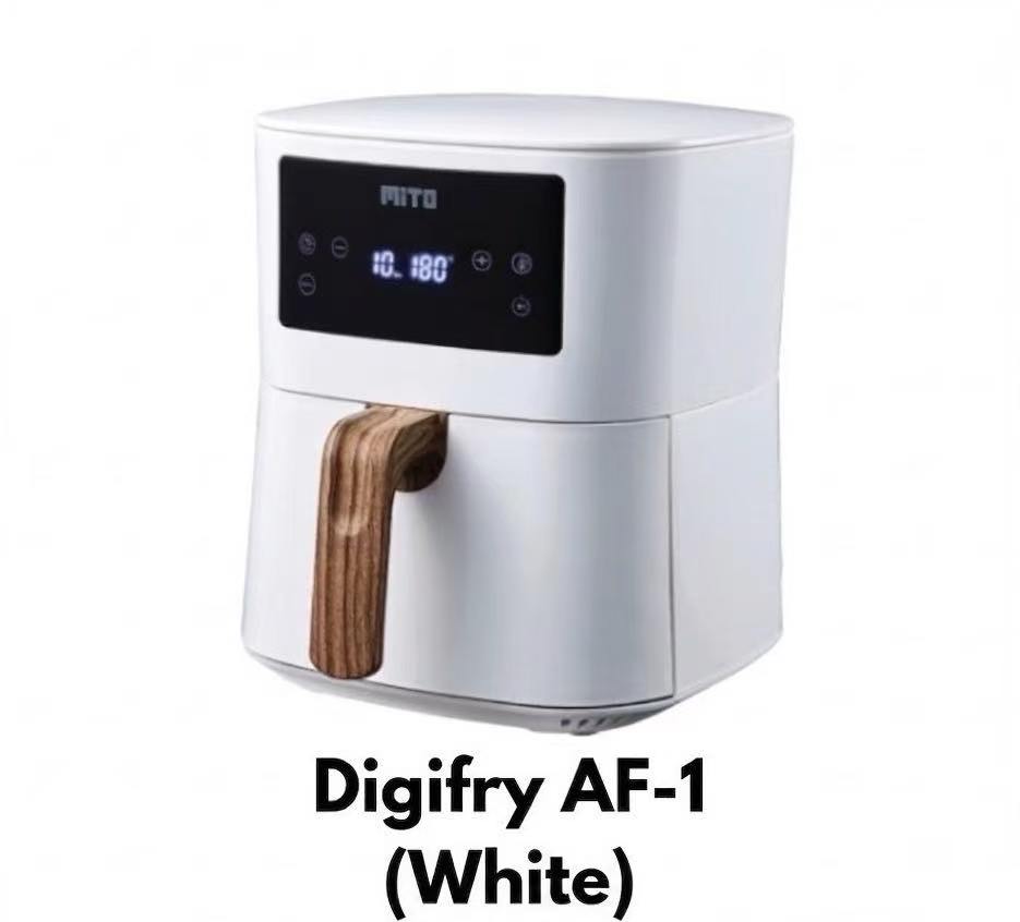 Mito Air Fryer Digital AF1 WOOD SERIES Kapasitas 4 Liter 650 Watt