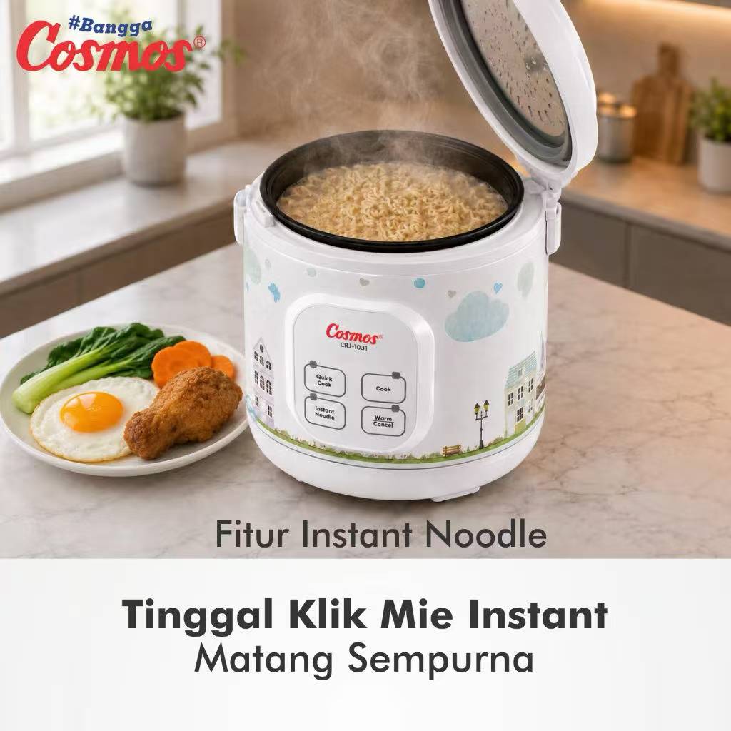Cosmos Rice Cooker Mini Digital 4in1 CRJ-1031 - 0.3 L